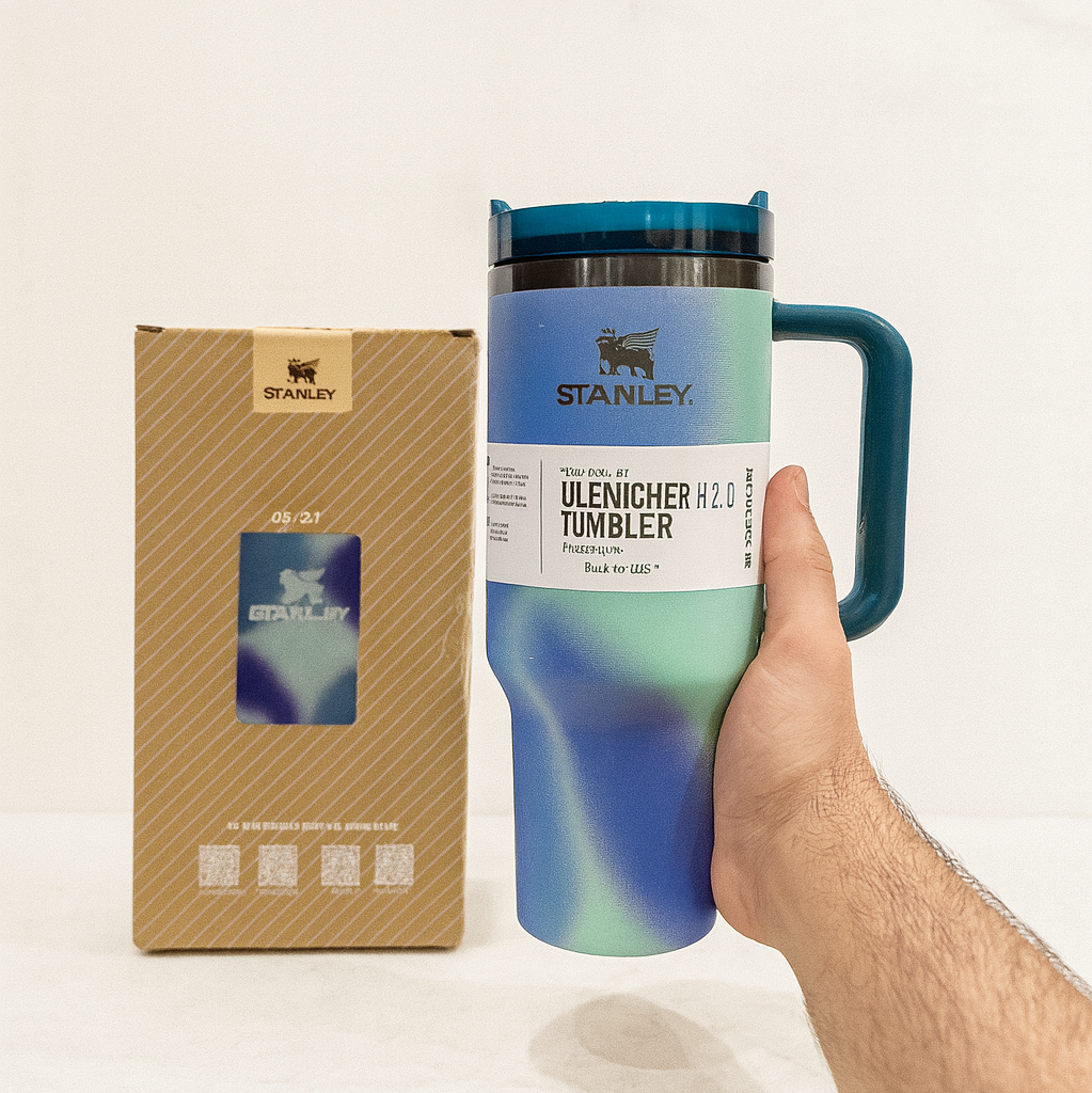 Stanley Coastal teal shade - tumbler 40oz (1.18 liter)