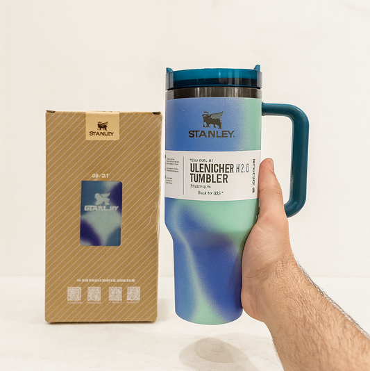 Stanley Coastal teal shade - tumbler 40oz (1.18 liter)