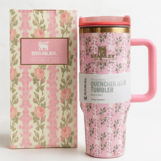 Stanley x Love Shack Fancy - Tumbler Quencher Pink 40oz