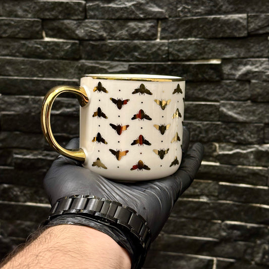 Diamond Star Pattern Mug Pair